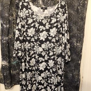 Ellos Floral Dress - 2XL